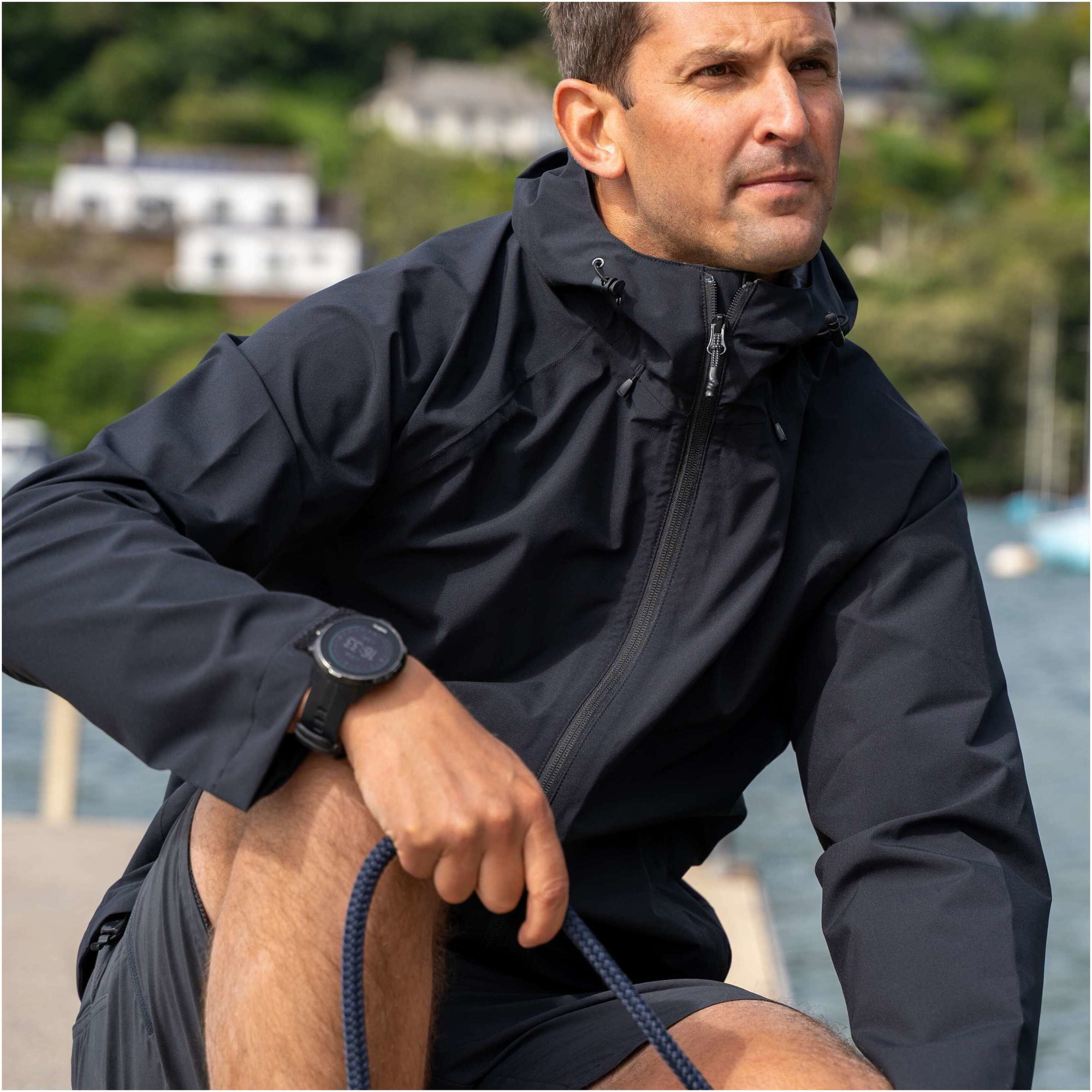 2026 Gill Voyager Sailing Jacket WA01J - Black